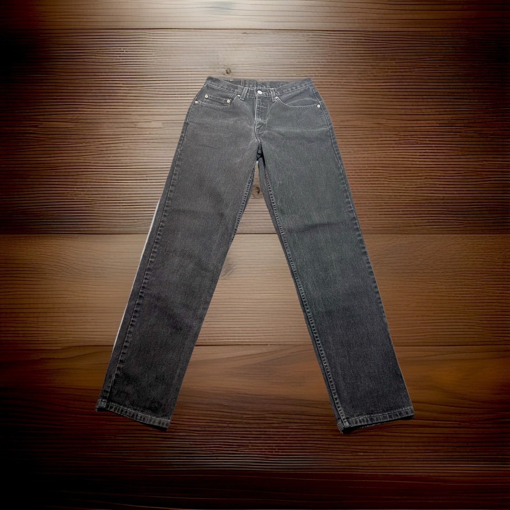 Vintage 90s Levi's 550 Relaxed Fit Jeans Mens 31x34 Black Denim 1990